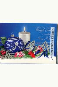 Karnet przestrzenny A5 Boże Narodzenie + koperta