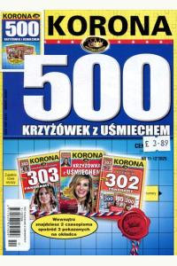 500 Krzyżówek z uśmiechem