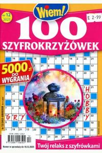 100 szyfrokrzyżówek