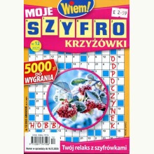 Moje szyfrokrzyżówki, 977208179730808 Moje szyfrokrzyżówki, 977208179730808