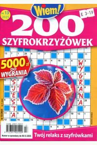 200 szyfrokrzyżówek