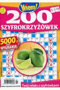 200 szyfrokrzyżówek