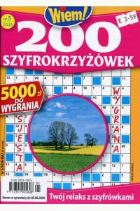 200 szyfrokrzyżówek
