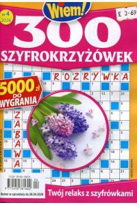 300 szyfrokrzyżówek