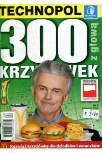 300 krzyżówek z głową