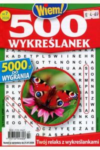 500 wykreślanek